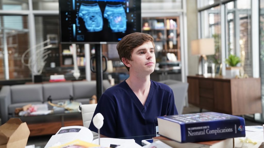 A still image from The Good Doctor on ABC. 