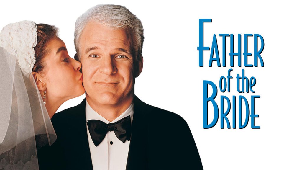 Title art for the 90s rom-com film, Father of the Bride.
