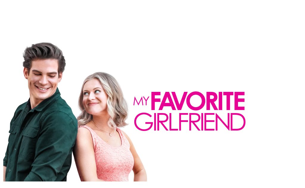 Title art for the 2022 rom-com film, My Favorite Girlfriend.