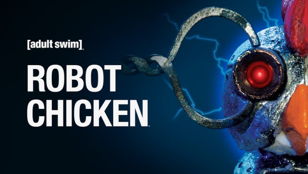 Title art for the Adult Swim show, Robot Chicken.