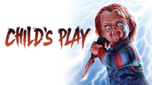 Title art for the Halloween movie, Child’s Play.