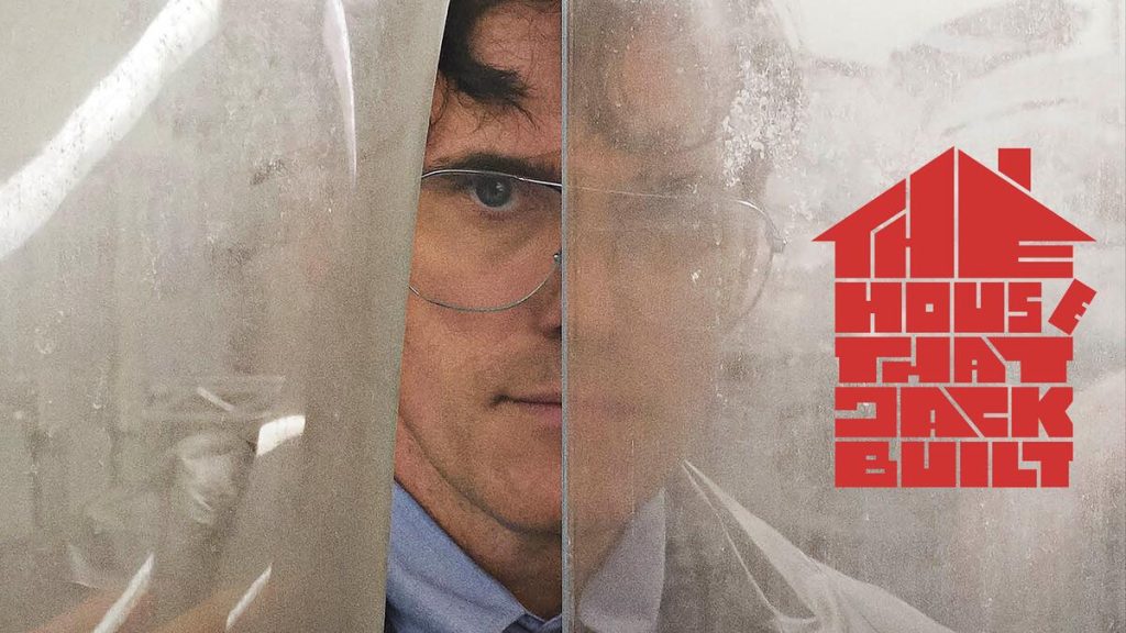 Title art for the slasher movie, The House That Jack Built.