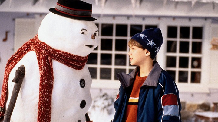 A still image from the holiday film, Jack Frost.