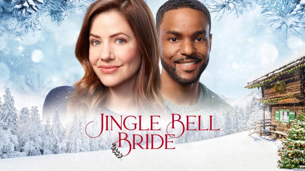 Title art for the Hallmark Christmas movie, Jingle Bell Bride.