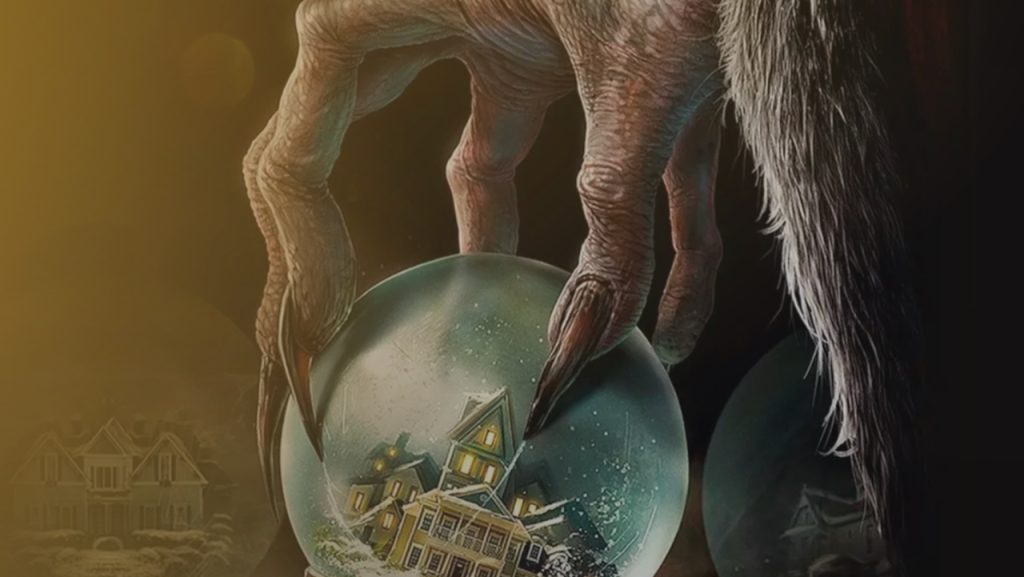 Title art for the scary Christmas movie, Krampus.