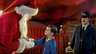 A still image from the animated Christmas movie, The Polar Express.