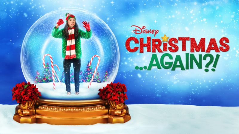 Title art for the Christmas movie, Christmas … Again?!.