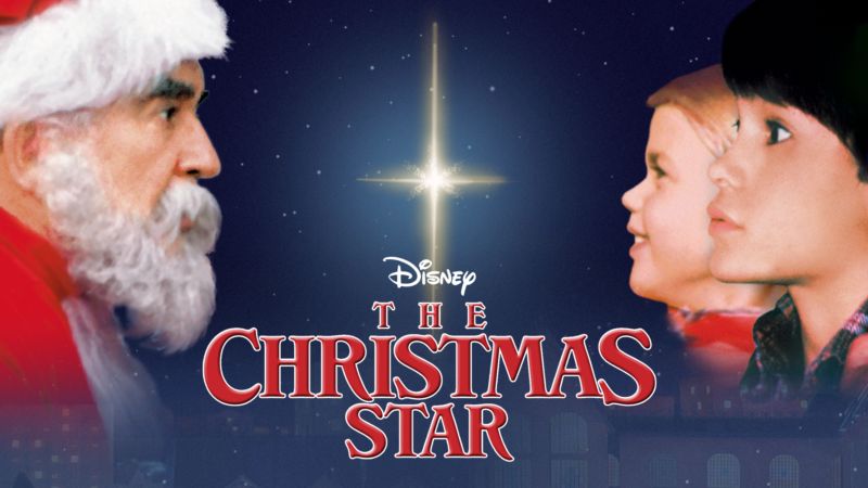 The title art for the movie, The Christmas Star, on Disney+.