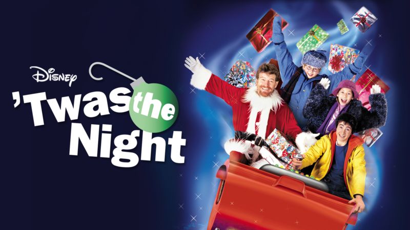 Title art for the Disney Christmas movie, ‘Twas the Night.