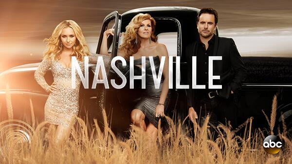 Title art for the country music drama show Nashville.