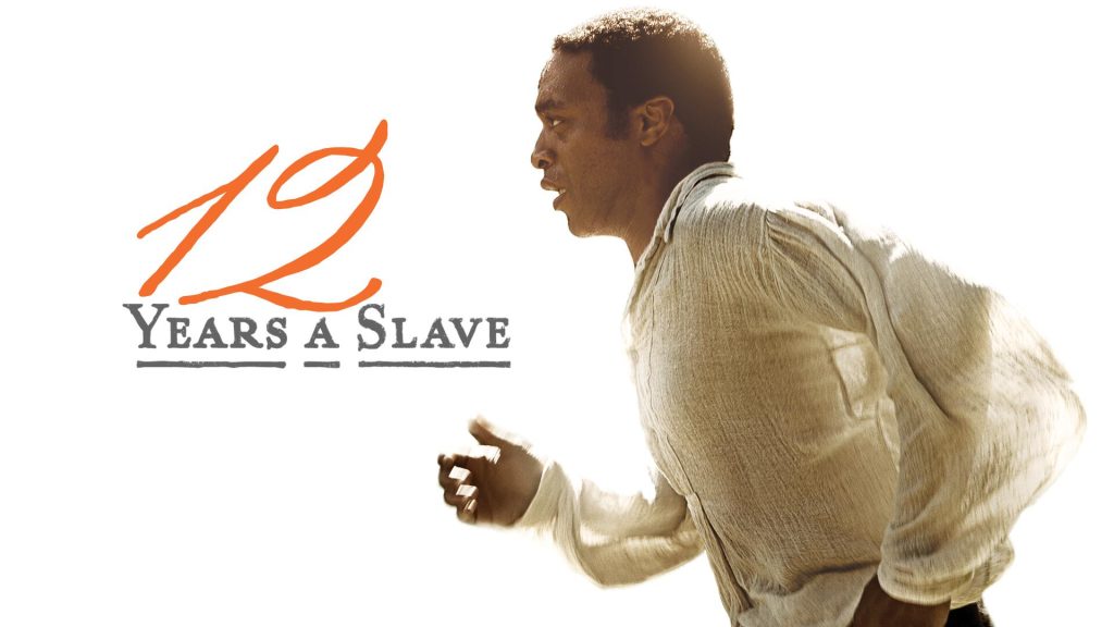 Title art for the Black history movie, 12 Years a Slave.