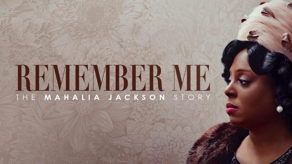 Title art for the Mahalia Jackson documentary, Remember Me: The Mahalia Jackson Story.
