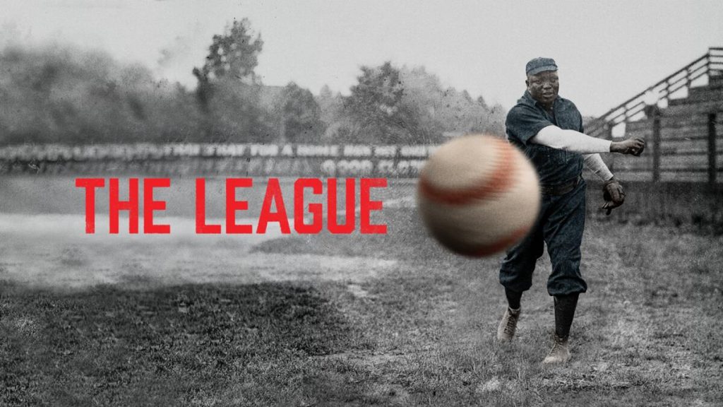 Title art for the Black history documentary, The League.