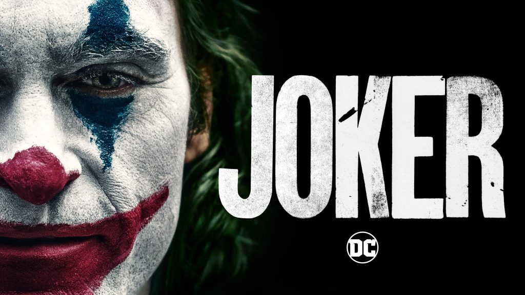 Title art for the horror film, Joker. 