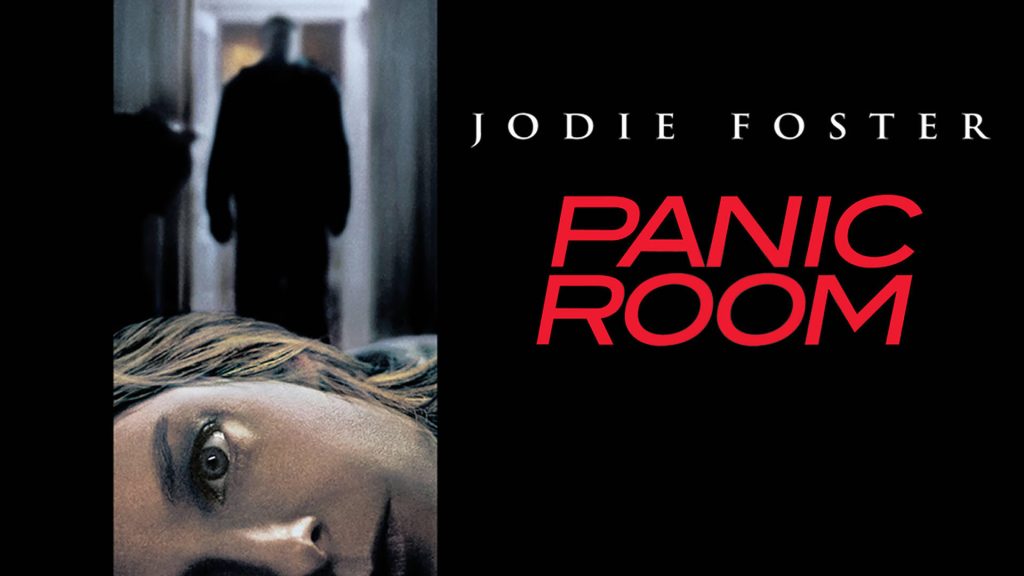 Title art for the psychological thriller movie, The Panic Room.