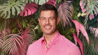 A promotional image of Jesse Palmer, the host of all of the Bachelor Franchise shows.