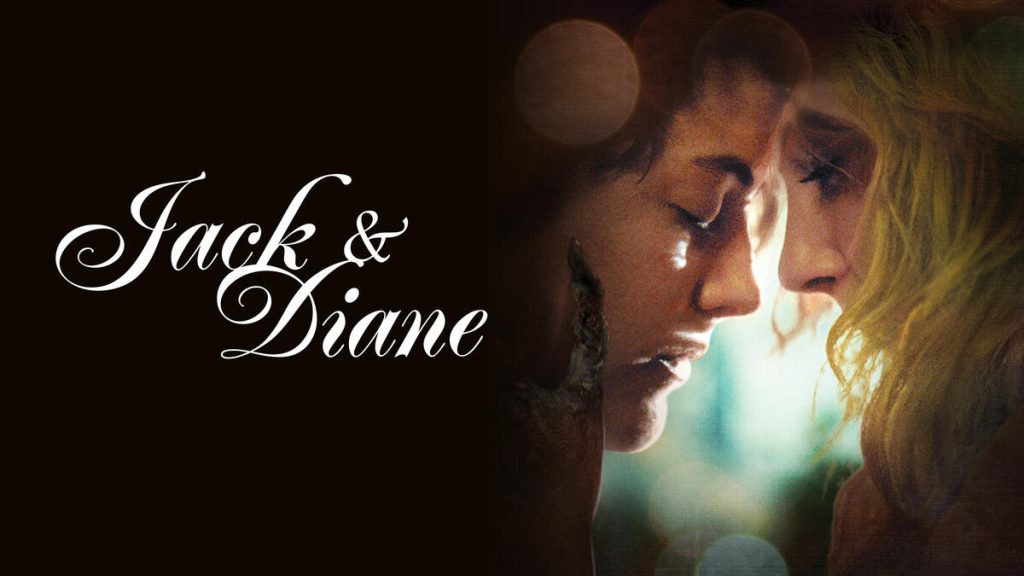 Title art for the LGBTQ+ movie, Jack and Diane.