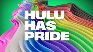Title art for the Hulu Has Pride streaming hub on Hulu.