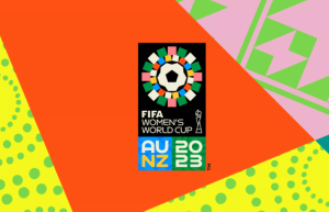 Title art for the 2023 FIFA Women’s World Cup co-hosted in Australia and New Zealand.