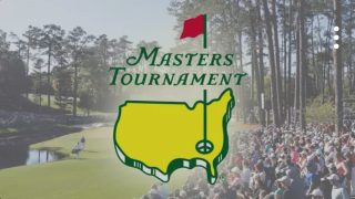 Title art for the PGA tournament, The Masters 2024, on Hulu.