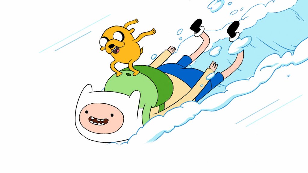 A still image from the adult animated series, Adventure Time.