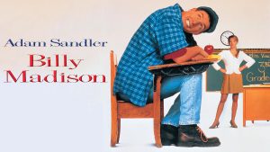 Title art for the Adam Sandler movie, Billy Madison. 