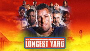 Title art for the Adam Sandler movie, The Longest Yard.