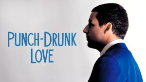 Title art for the Adam Sandler movie, Punch-Drunk Love.