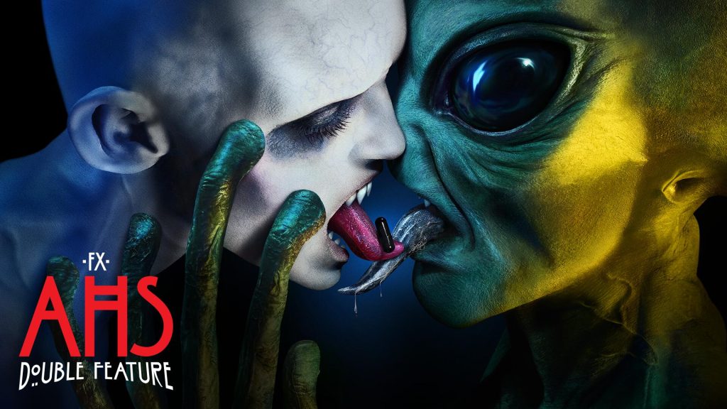 Title art for American Horror Story: Double Feature S10.