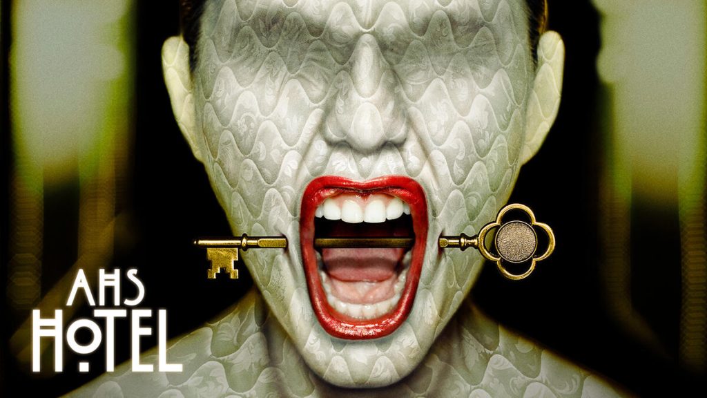 Title art for American Horror Story: Hotel S5.