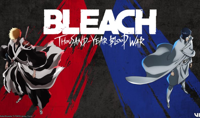 Title art for the anime series Bleach: Thousand-Year Blood War.