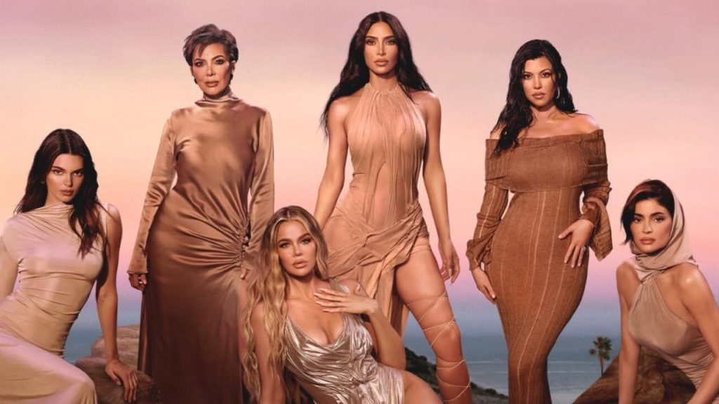 Title art for S5 of The Kardashians on Hulu.