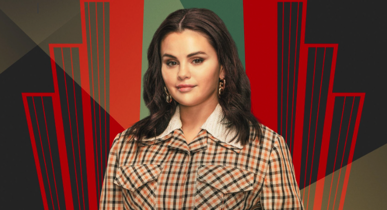 A promotional image of Selena Gomez as Mabel Mora on Season 3 of Only Murders in the Building.