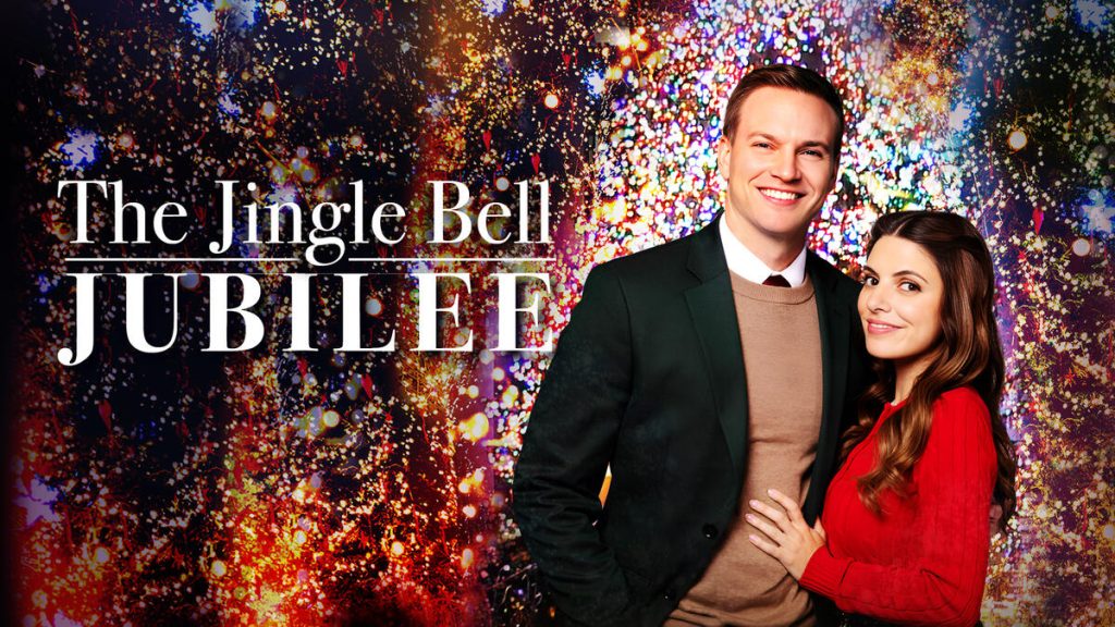 Title art for the Hallmark Christmas movie, The Jingle Bell Jubilee.