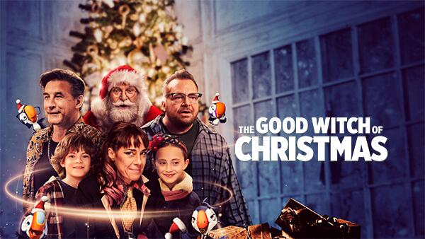 Title art for the Christmas comedy film, The Good Witch of Christmas.