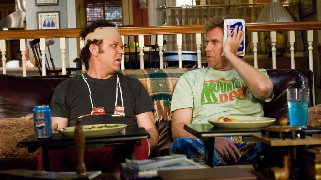 A still image from the non-Christmas Christmas movie, Step Brothers.