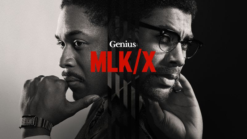 Title art for the National Geographic biopic series, Genius: MLK/X.