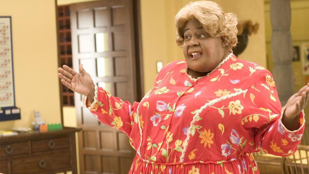 A still image of Martin Lawrence as Big Momma in the movie, Big Momma’s House 2.