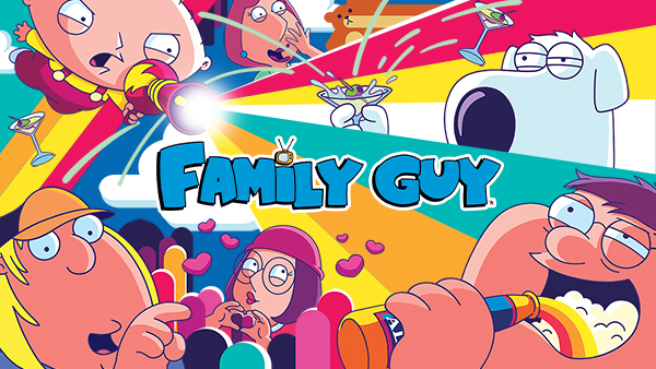 Title art for the animated sitcom, Family Guy.