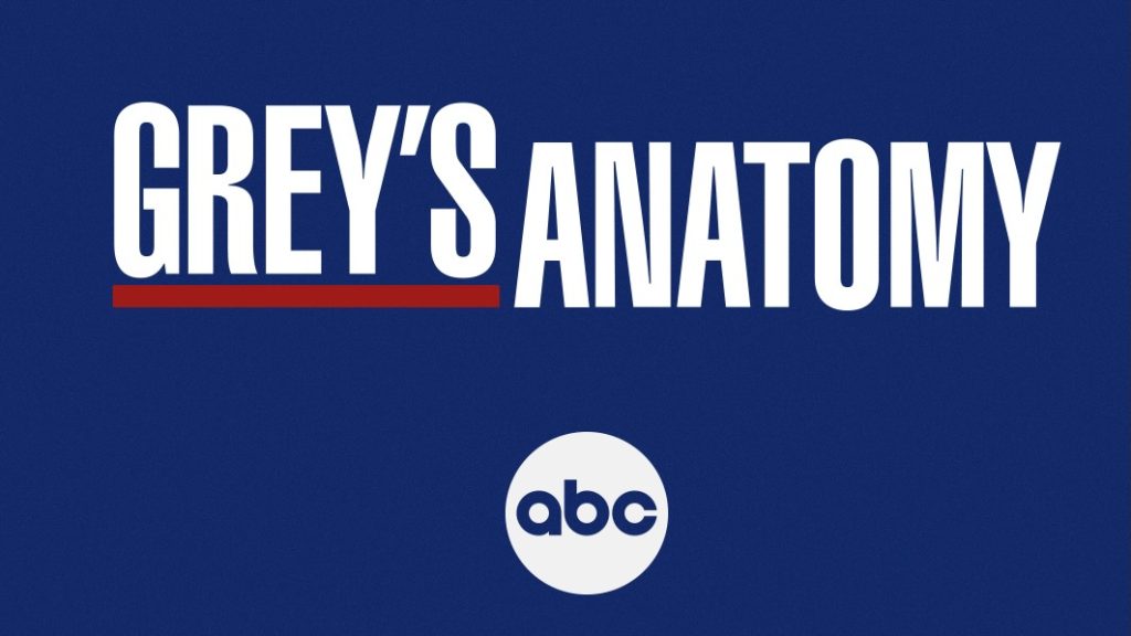 Title art for the hit Shonda Rhimes show, Grey’s Anatomy.