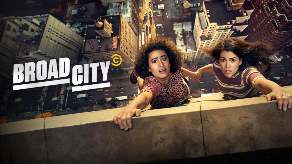 Title art for the Comedy Central sitcom series, Broad City.