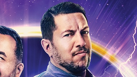 A promotional image for Sal Vulcano, starring in Impractical Jokers.