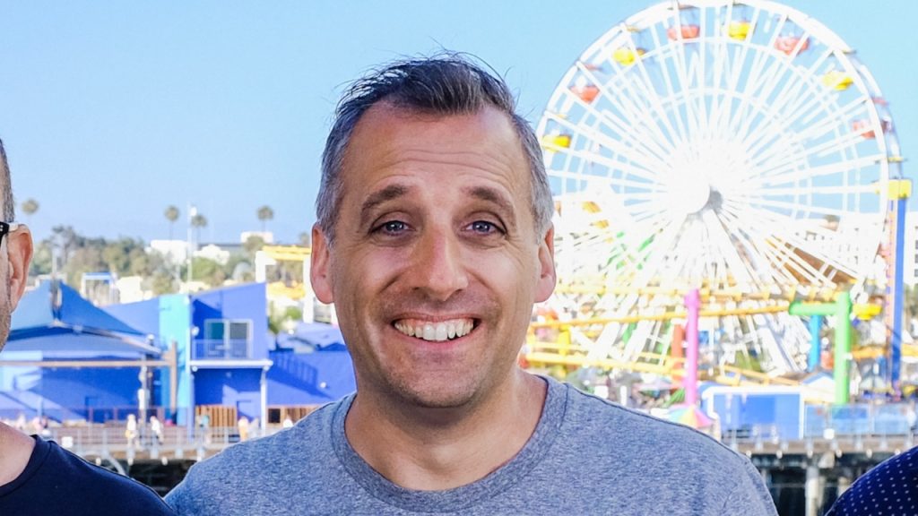 A promotional image for Joe Gatto, starring in Impractical Jokers.