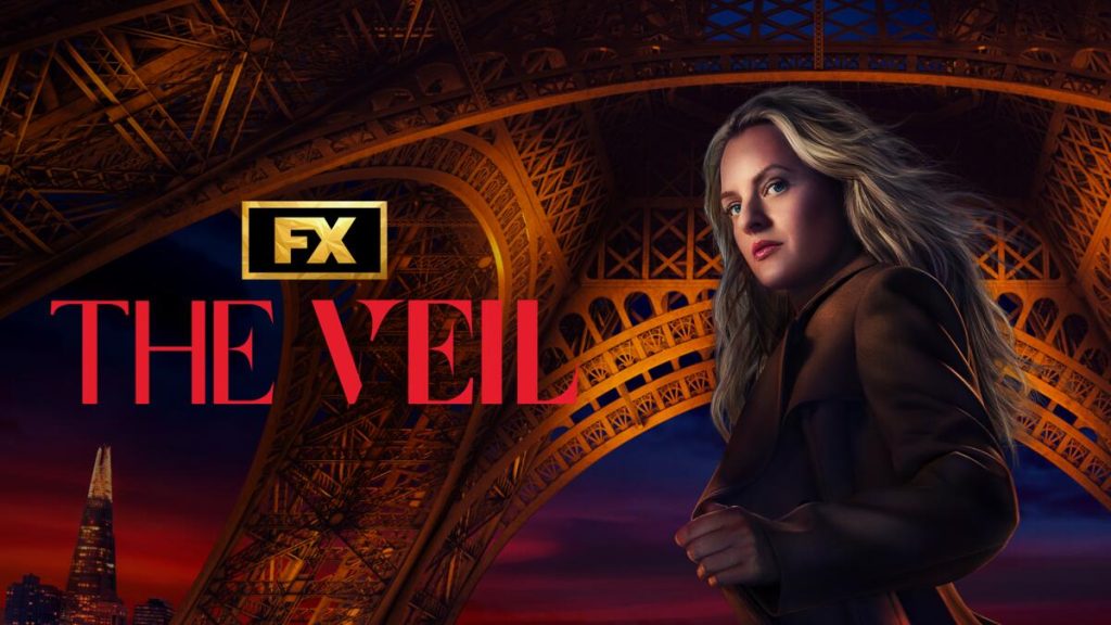 Title art for the FX and Hulu Original series, The Veil.