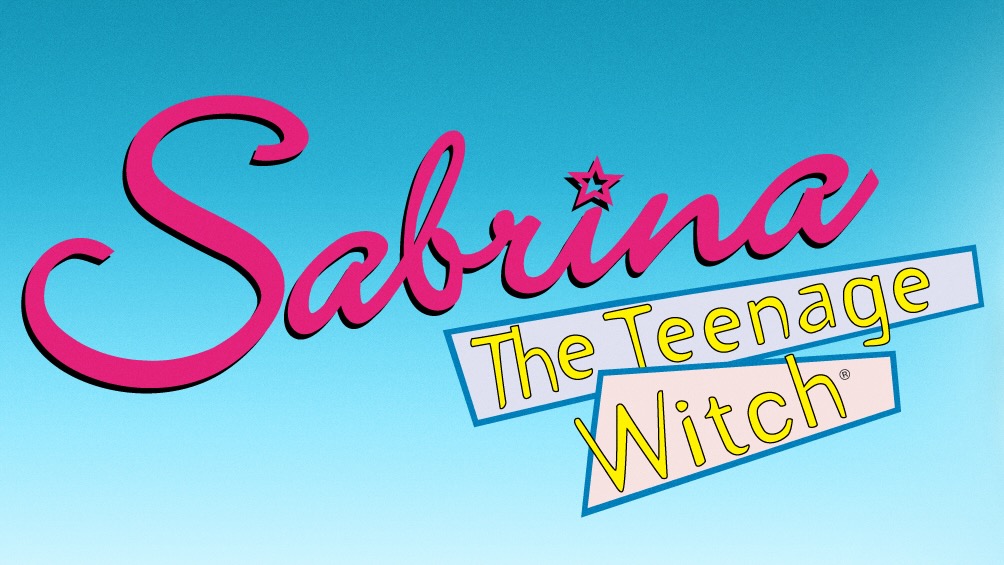Title art for the sitcom, Sabrina the Teenage Witch.