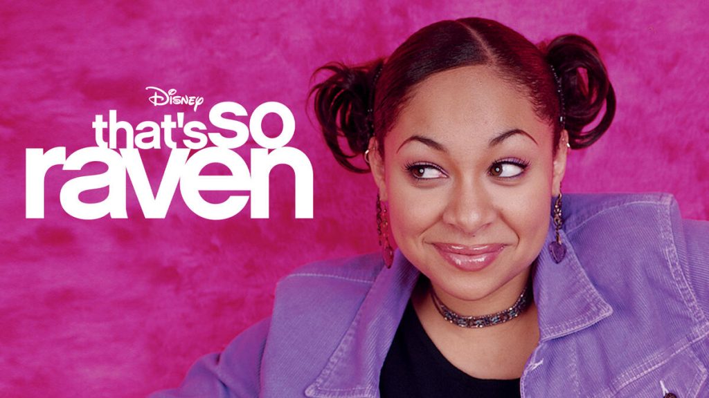 Title art for the sitcom, That’s So Raven.