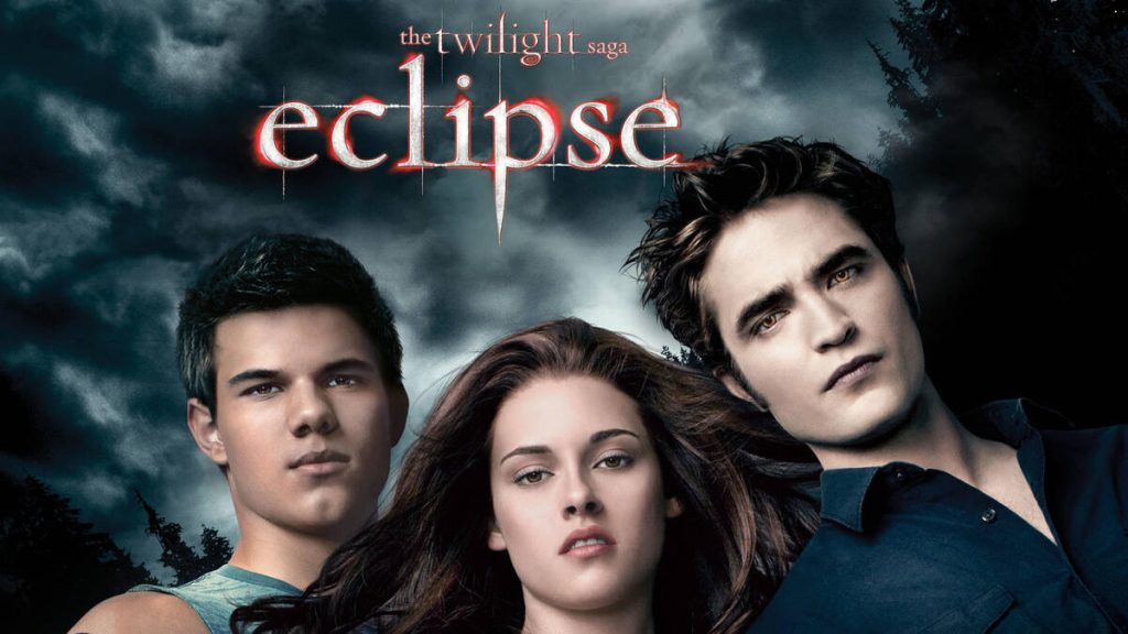 Title art for the third Twilight Saga movie, Eclipse.