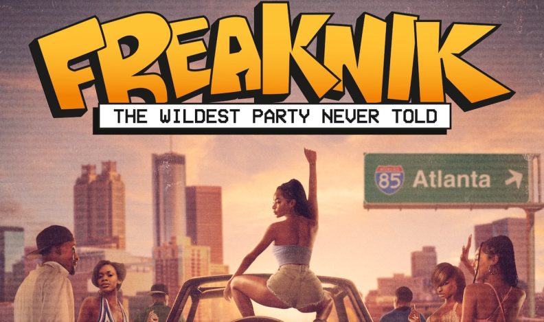 Title art for the Freaknik documentary on Hulu.