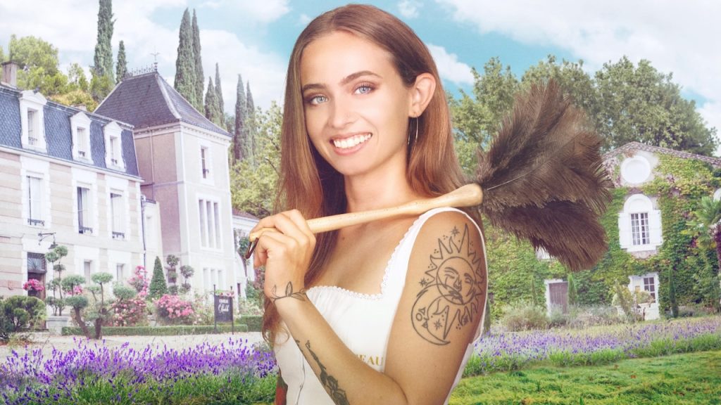 A promotional image of Grace Cottrell for Vanderpump Villa.