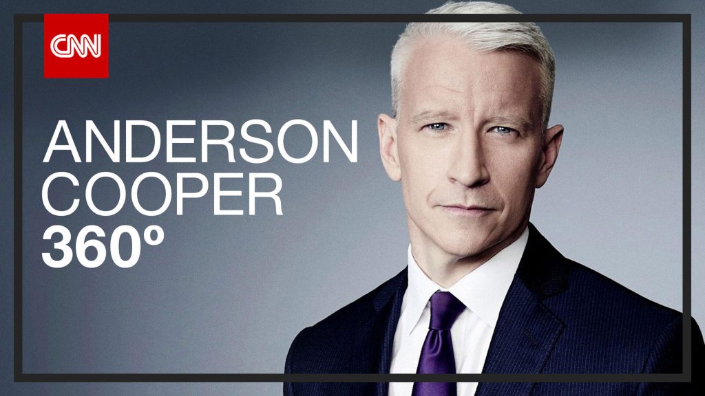 Title art for the CNN news series, Anderson Cooper 360.